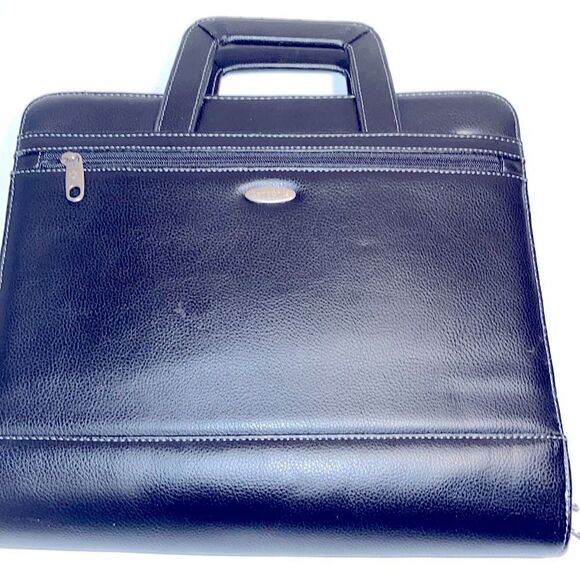 Vintage samsonite black laptop bag 14X12.5X5 - Picture 1 of 6